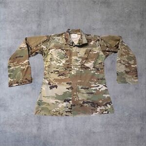 US Military OCP Multicam Combat Coat Mens X-Small/Long Green Camo Tactical